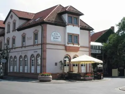Das Gebäude in dem sich das Hotel befindet