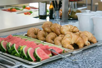 Essen im Hostel oder in der Nähe