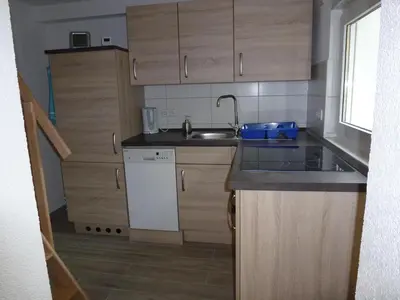 Küche/Küchenzeile in der Unterkunft Ferienhaus im Nordschwarzwald