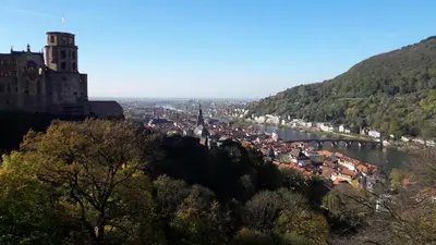 Naturlandschaft in der Nähe der Ferienwohnung