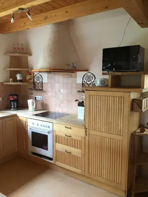 Küche/Küchenzeile in der Unterkunft Ferienhaus Momo