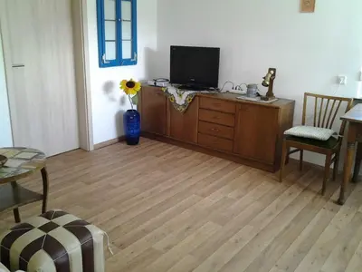 TV/Unterhaltungsangebot in der Unterkunft Ferienwohnung bei Michels