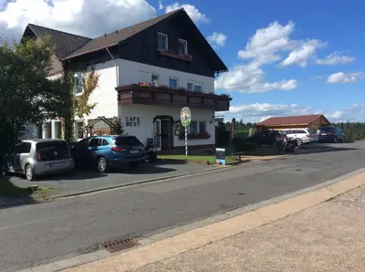 Grundriss der Unterkunft Cafe Best Gästezimmer