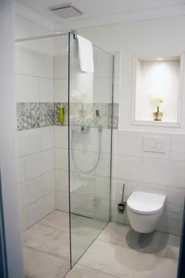 Ein Badezimmer in der Unterkunft Winzerhotel Trautwein