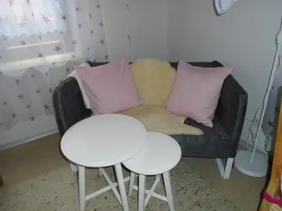 Ein Sitzbereich in der Unterkunft Non Smoking Traudel Engelken