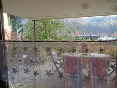 Naturlandschaft in der Nähe des Privatzimmers