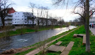 Naturlandschaft in der Nähe der Ferienwohnung