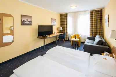 TV/Unterhaltungsangebot in der Unterkunft Central Hotel