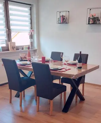 Grundriss der Unterkunft Ferienwohnung Odenwaldblick
