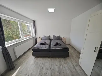 Ein Bett oder Betten in einem Zimmer der Unterkunft N824 Apartments Waldbronn