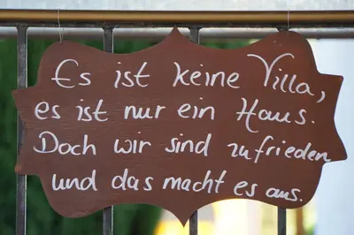 Ein Zertifikat, Auszeichnung, Logo oder anderes Dokument, das in der Unterkunft Ferienwohnung Knittel ausgestellt ist