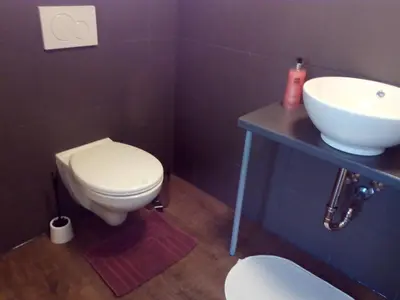 Ein Badezimmer in der Unterkunft Landhotel Alte Mühle