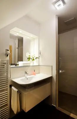 Ein Badezimmer in der Unterkunft Schlosshotel Ingelfingen