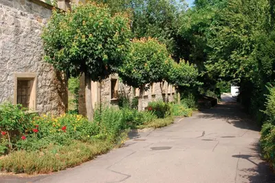 Ein Garten an der Unterkunft Schlosshotel Ingelfingen
