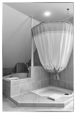 Ein Badezimmer in der Unterkunft Gasthof Siller