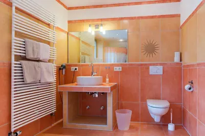 Ein Badezimmer in der Unterkunft Gasthof Siller