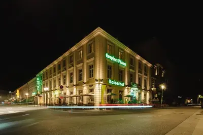 Das Gebäude in dem sich das Hotel befindet