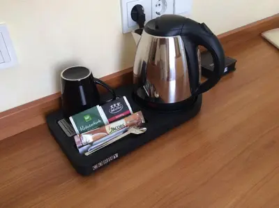 Kaffee-/Teezubehör in der Unterkunft Hotel-Pension Berger