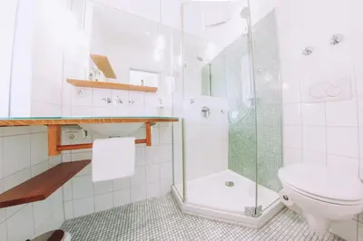 Ein Badezimmer in der Unterkunft Hotel Zum Ochsen