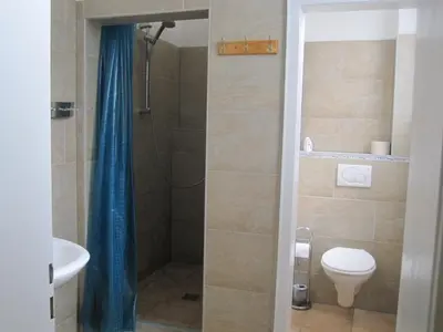 Ein Badezimmer in der Unterkunft Hotel Feiertag