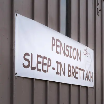 Grundriss der Unterkunft Pension Sleep-In Brettach