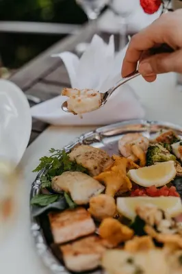 Essen im Hotel oder in der Nähe