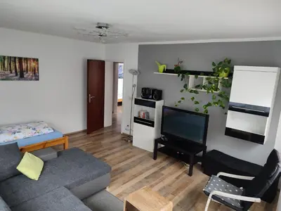 TV/Unterhaltungsangebot in der Unterkunft Ferienwohnung Darsberg