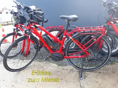 Radfahren an der Unterkunft Ferienwohnung Darsberg oder in der Nähe
