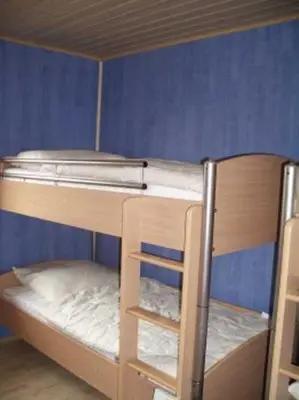 Ein Bett oder Betten in einem Zimmer der Unterkunft Berliner Hütte