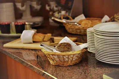 Essen im Hotel oder in der Nähe