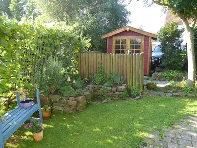 Ein Garten an der Unterkunft Enzkreisspitze