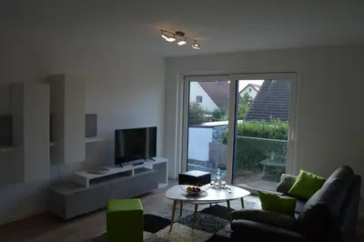 TV/Unterhaltungsangebot in der Unterkunft Boardinghouse-Niedernberg