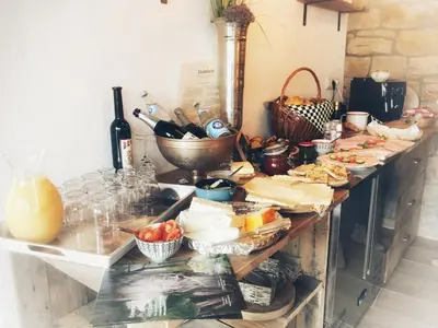 Essen im Bed & Breakfast oder in der Nähe
