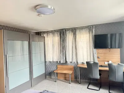 TV/Unterhaltungsangebot in der Unterkunft Hotel Mythos 