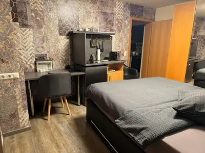 Küche/Küchenzeile in der Unterkunft Hotel Mythos 