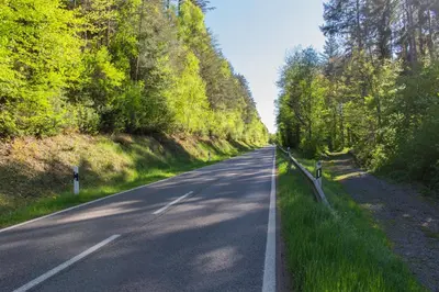 Naturlandschaft in der Nähe der Ferienwohnung
