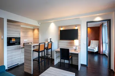 TV/Unterhaltungsangebot in der Unterkunft Staycity Aparthotels Heidelberg