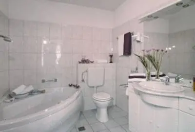 Ein Badezimmer in der Unterkunft L´Antica Ruota - Zum Alten Wasserrad