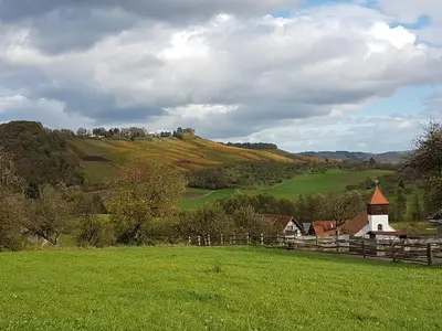 Naturlandschaft in der Nähe des Privatzimmers