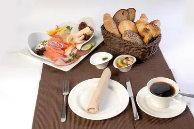 Essen im Hotel oder in der Nähe