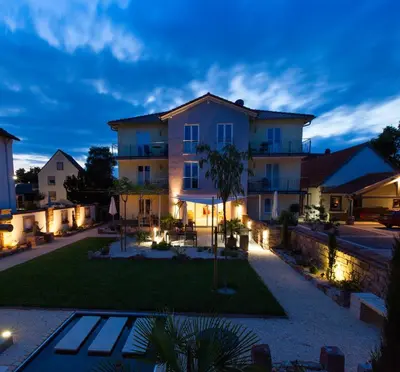 Das Gebäude in dem sich das Bed & Breakfast befindet