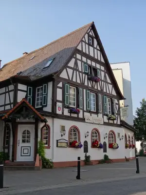 Das Gebäude in dem sich das Hotel befindet