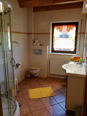 Ein Badezimmer in der Unterkunft Winzerhof Spengler