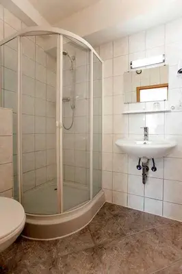 Ein Badezimmer in der Unterkunft Hotel Jasmin