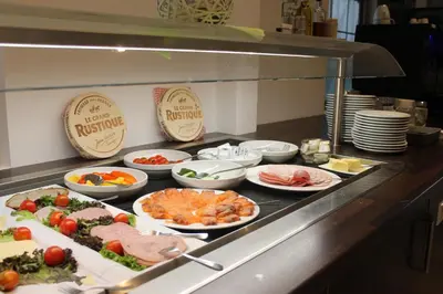 Essen im Hotel oder in der Nähe