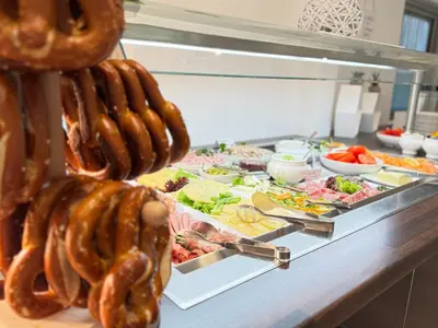 Essen im Hotel oder in der Nähe