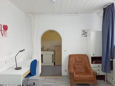 Ein Sitzbereich in der Unterkunft Charlotte House Heidelberg