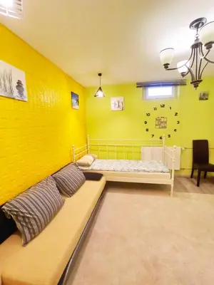 Ein Bett oder Betten in einem Zimmer der Unterkunft Charlotte House Heidelberg