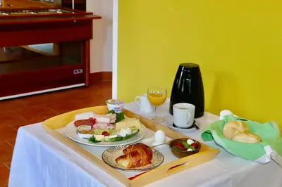 Essen im Hotel oder in der Nähe