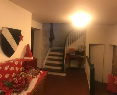 Grundriss der Unterkunft Schloß Auerbach Kleine Ferienwohnung